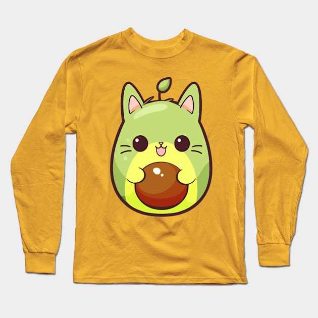 AVO-CAT-DO Long Sleeve T-Shirt by Neme